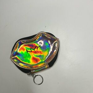 NYX Iridescent Lip-Shaped Pouch with Keyring